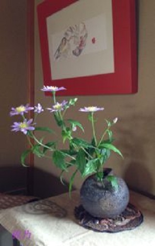 �����܋e�ƊC�V�̊G