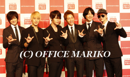超新星ロッテ免税店ミュージックビデオ発表会