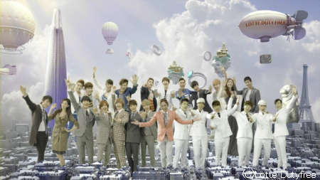 ロッテ免税店ミュージックビデオ